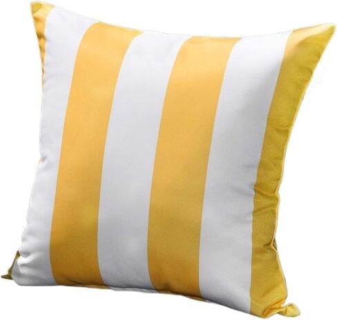 2-Pack Waterproof Covers, Fade-Resistant Pillow Replacements, Washable and Reusable Pillow Covers(Yellow,30 * 50cm) in Kuwait