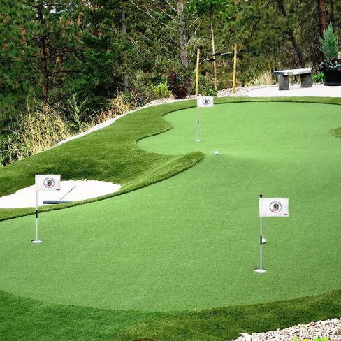 126th US Open Shinnecock Hills Golf Club Golf Pin Flag Practic Putting Green Golf Flag For Backyard Garden Double-Sewn 420D Nylon Miniature Regulation Tube Flag (8"x6") in Kuwait