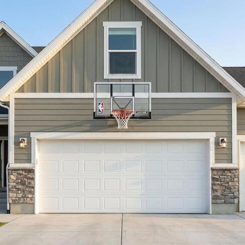 Lifetime NBA 48 Inch Shatterproof Backboard & Slam-It Pro Rim Basketball Hoop Combo, Steel Frame, Mounts to Wall, Roof, or Pole (Mounting Kit Sold Separately) in Kuwait