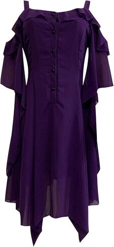 Plus Size Halloween Dress Ballgowns Womens Dress Vintage Dresses for Women Halloween Costumes for Women Sexy Women Halloween Costumes Gothic Halloween Dresses for Women Gothic Victorian in Kuwait
