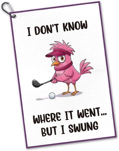 Funny Golf Towel Accessories - Not All Who Wander are Lost Microfibre Towel for Bags with Clip, Sport Disc Golf Gifts for Women Man Golfer Golfs Lover Retirement Birthday in Kuwait