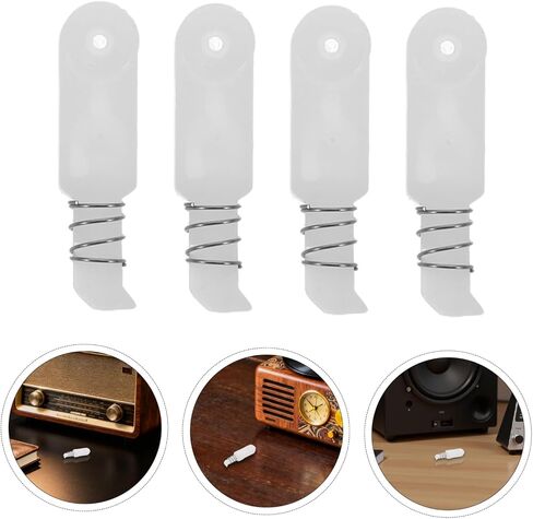 Toyvian 8 Sets Cassette Deck Spring Kit Pause Button Holder for 21 Type Tape Recorder, Vintage Boombox Repair Parts, Cassette Deck Lever Replacement for Audio Restoration in Kuwait