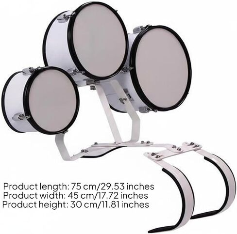 Multi Tone Marching Drum Support Structure Marching Drum Set for Drummers, Processions in Kuwait