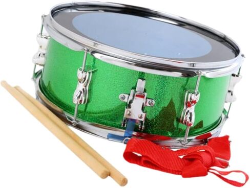 13" Snare Drum Marching Drum Portable with Drumsticks Educational Toy Double in Kuwait