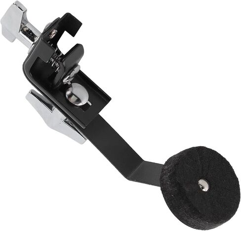 Snare Drum Silencer Muffler Portable Alloy Tone Control for Drumming Performance Drummers Black 5.6 X 1.6in (Black) in Kuwait