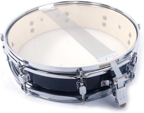 Professional Snare Drum Set, Black, 13x3.5 Inch, with Drumsticks, Drum Key, and Strap in Kuwait