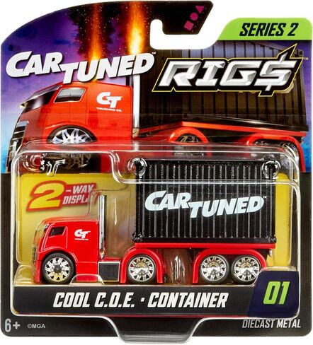 CarTuned Rig$ Container Case - Series 2 - Cool C.O.E. (Red) in Kuwait