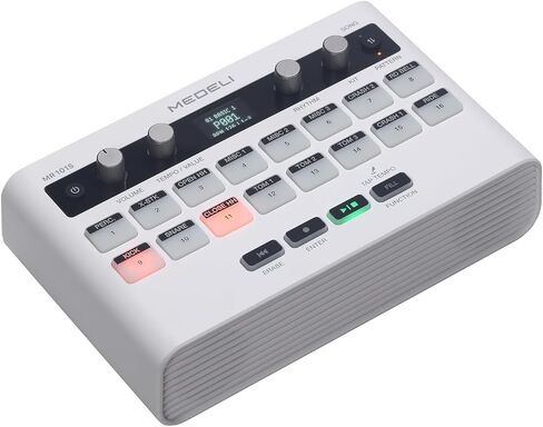 Medeli MR101S Portable Drum Machine, White in Kuwait