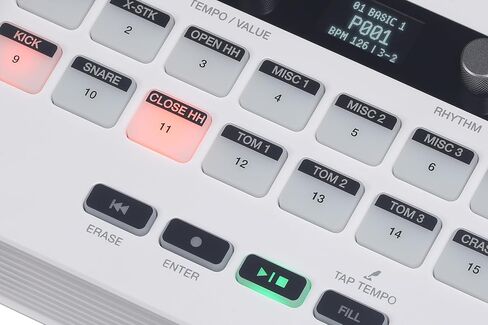 Medeli MR101S Portable Drum Machine, White in Kuwait