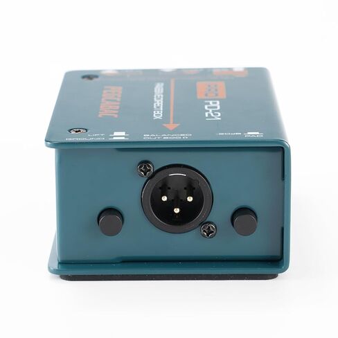 Passive Direct Box with Ground Lift and Attenuator Switch DI Box/Merge Function as Two inputs in Kuwait