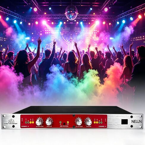 882I Exciters Enhancers Sonic Maximizer Enhancer Professional Audio Processor with Audio Driver Sound for House Karaoke Stage Performance – Prevents Distortion Boosts Vocal Clarity in Saudi Arabia