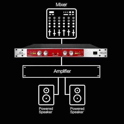 882I Exciters Enhancers Sonic Maximizer Enhancer Professional Audio Processor with Audio Driver Sound for House Karaoke Stage Performance – Prevents Distortion Boosts Vocal Clarity in Saudi Arabia