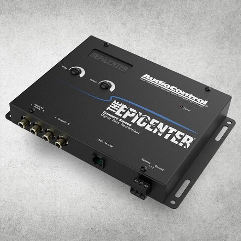 AudioControl The EPICENTER Concert Series Digital Bass Booster Restoration Processor w/ACR-1 Dash Mount Remote Control & Stinger 3ft 2-Channel OFC RCA Stereo Interconnect for Car Audio Systems in Saudi Arabia