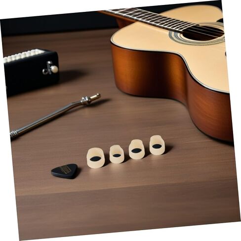 8Pcs Silicone Guzheng Nail Covers with 4 Picks for Instrument Playing Learning in Kuwait
