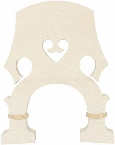 Generic Bass Bridge Upright Bass Adjustable String Bridge Double Bass Bridge Precision Maple Construction With Customized Adjustment Suitable for Instrumentalists Orchestra Stage Play, 1-2 in Kuwait