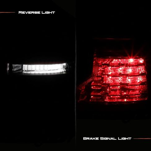 AKKON - Fit 2018-2024 فولفو XC60 Premium LED ضوء خلفي للجري طراز OE استبدال مصباح السائق الجانب الأيسر in Kuwait