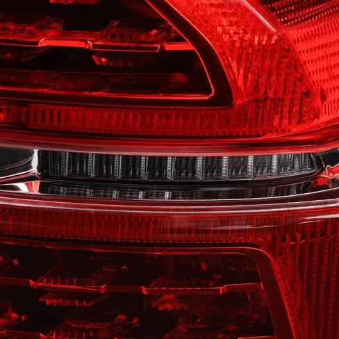 AKKON - Fit 2018-2024 فولفو XC60 Premium LED ضوء خلفي للجري طراز OE استبدال مصباح السائق الجانب الأيسر in Kuwait