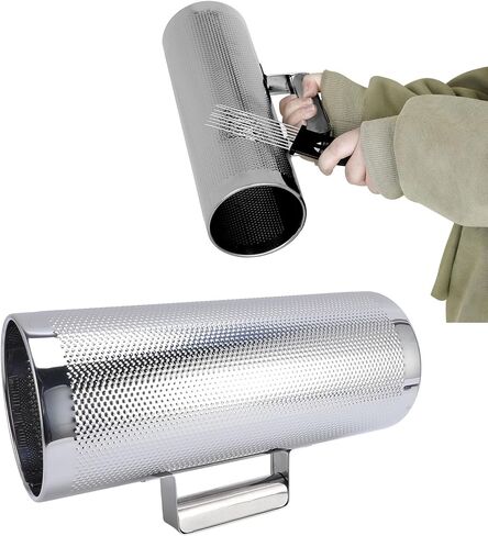 Guiro Shaker Scraper Set Metal Guiro Instrument Open Design for Live Shows in Kuwait
