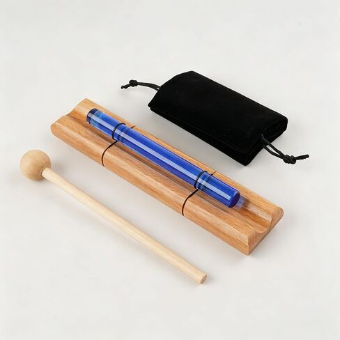 Colorful Crystal Hand Sound Healing Wand Chime Bar Handheld Crystal Chime for Yoga Meditation Classroom Sound Therapy (A7-3520.00Hz) in Kuwait