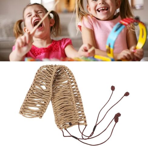 Steel Wrapped Braided Tongue String Drum Noise Cancelling Decorative Drum Edge String for Musicians in Kuwait