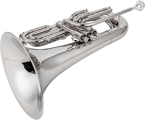 JMB-170N Marching Baritone in Bb, Nickel Plated Brass Instrument for High School Beginners and Intermediate Students in Kuwait