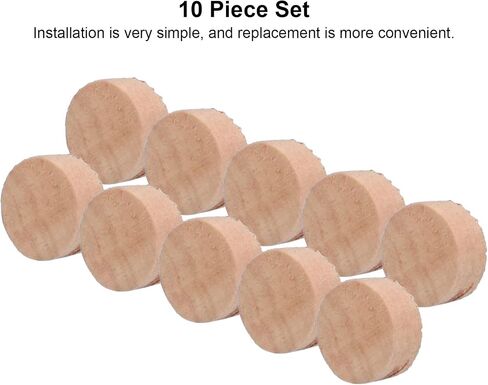 Set of 10 Water Tap Pads for Trombone Wood in Kuwait