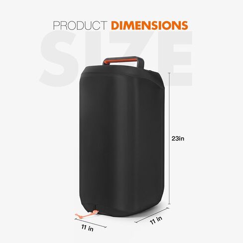 غطاء غبار PartyBox 120، حافظة واقية متوافقة مع مكبر الصوت المحمول JBL PartyBox 120، حافظة تخزين قابلة للتمدد للسفر لملحقات مكبرات الصوت الخارجية in Kuwait