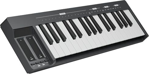 Donner KB-32M Portable MIDI Keyboard Controller – 32 Keys, with Magnetic Snap2Connect (S2C), OLED Display, USB/MIDI & DAW Software in Kuwait