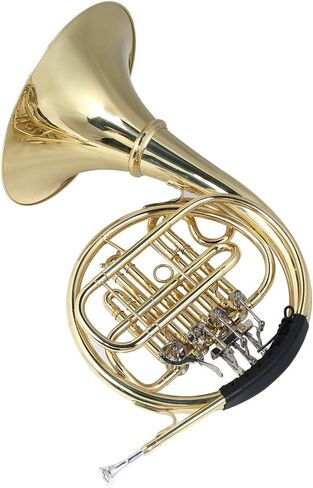 Detachable Brass Split Type Round Horn, Beautiful Appearance, Large Bell Mouth, Legato Break Play, for Beginners in Kuwait