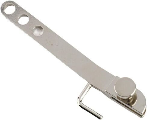 Bassoon Balance Beam, Adjustable Bassoon Strap Balance Bar, Silver Plated Metal Balancing Tool for Stable Playing, Lightweight and Sturdy with Easy Installation for in Kuwait