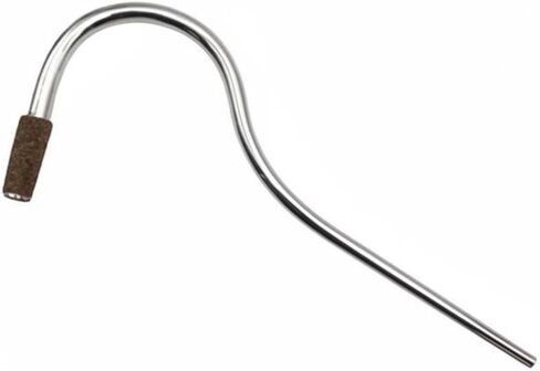 Generic Silver Bassoon Instrument Connector Wind Instrument Part Music Accessory for Orchestra, Short S-tube 20.7cm in Kuwait