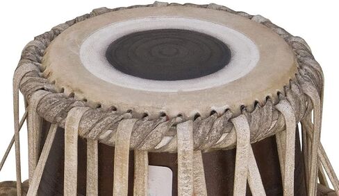 Professional Dayan Tabla in Black Sheesham Wood – Handcrafted, Concert Quality, Tuned to C Sharp (PDI-CHH) – Rich Sound, Perfect for Classical Performances & Practice in Kuwait