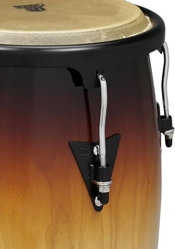 Latin Percussion LP Aspire Wood Congas 11" & 12" Set with Double Stand - Vintage Sunburst/Black in Kuwait