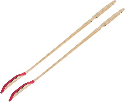 VICASKY قطعتان من الخيزران Yangqin Yangqin Hammer Dulcimer Mallet Yangqin Jean Ebony Head لملحقات Yangqin Dulcimer جينز مطاط متين من الخيزران Yueqin Ebony Bar in Kuwait