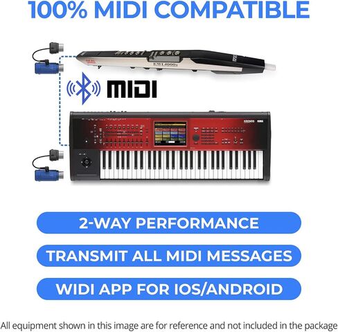 CME WIDI Master + WIDI Master Blue Limited Edition Pack - Connect MIDI devices via 5-pin DIN MIDI ports - Ultra-low 3ms Latency Premium Bluetooth MIDI in Kuwait