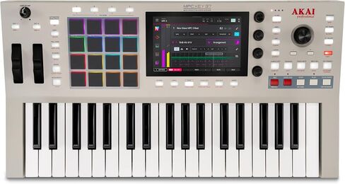 Akai Professional MPC Key 37 G2 Next-Gen Standalone Production Keyboard | Synthesizer for Producers, For Sampling & Sequencing, With USB-C, 37 Keys, 16 MPC Pads, 8-core Processor, 4GB RAM in Kuwait