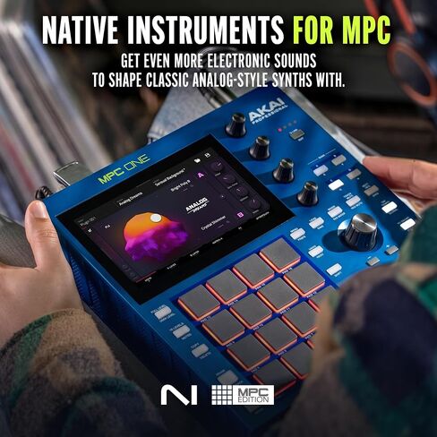 Akai Professional MPC One G2 Next-Generation Standalone Production Center | For Beatmakers & Producers, For Sampling, Sequencing & Song Creation, With USB-C, 16 MPC Pads, 8-core Processor, 4GB RAM in Kuwait