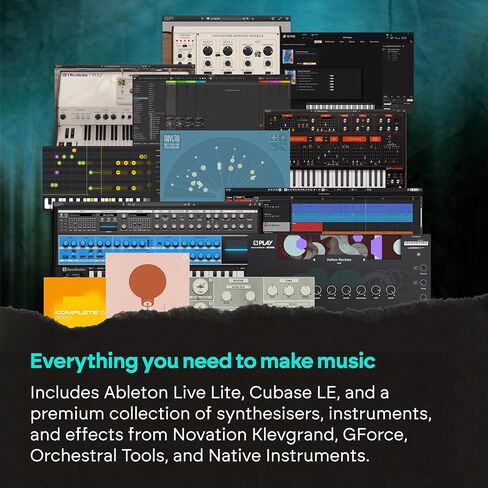 Novation Launchkey 61 MK4 White - 61 مفتاح شبه مرجح، وحدة تحكم لوحة المفاتيح MIDI - تكامل DAW. الأوتار والموازين، وسادات الطبول، وARP، وبرامج إنشاء الموسيقى in Kuwait