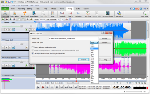 MixPad Free Multitrack Recording Studio and Music Mixing Software [Download] in Kuwait