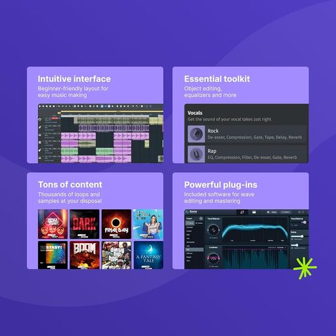 MUSIC MAKER 2026 Premium – Music made easy | Music Production Software | Audio Program | Windows 10/11 | 1 PC download License in Kuwait