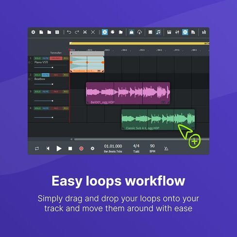 MUSIC MAKER 2026 Premium – Music made easy | Music Production Software | Audio Program | Windows 10/11 | 1 PC download License in Kuwait