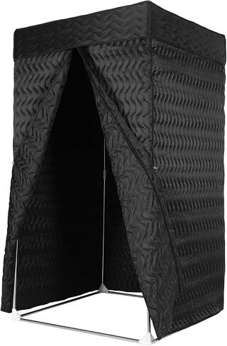Generic Portable Vocal Booth Home Studio with Thick Acoustic Blankets Echo-Free Recording Booth 360 Degree Reverb for Voice Over Singing Music Voiceovers Singers in Kuwait