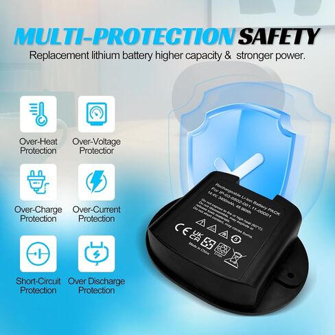 Battery for Sonos Move Series Bluetooth Speaker Compatible with: Sonos Move, Move 2, Replacement for Original Batteries: 111-00001,111-00006,111-00011,IP-03-6802-001,IP-03-9291-001,etc. in Kuwait