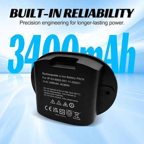 Battery for Sonos Move Series Bluetooth Speaker Compatible with: Sonos Move, Move 2, Replacement for Original Batteries: 111-00001,111-00006,111-00011,IP-03-6802-001,IP-03-9291-001,etc. in Kuwait
