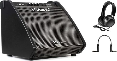 Roland PM-200 Personal 180-Watt Drum Monitor Bundle with Headphones and Patch Cable in Kuwait