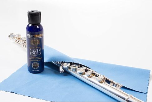 MusicNomad Silver Polish for Silver-Plated Instruments, 4 oz (MN701) in Kuwait