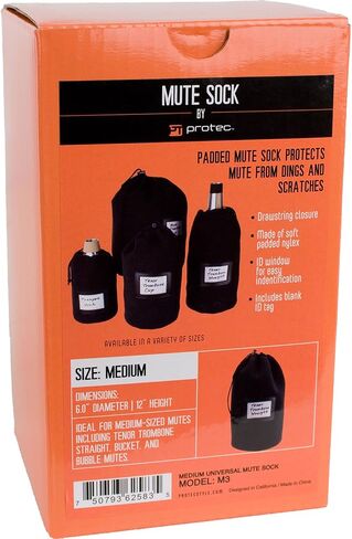 Protec M3 Medium Mute Sock with ID Window in Kuwait