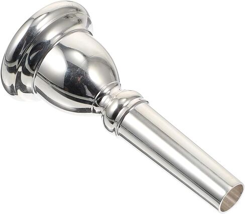 BESTOYARD Silver Plated Copper Euphonium Mouthpiece, Portable Euphonium Part Beautiful Appearance and Sturdy Design, for Concerts and Birthday Parties in Kuwait
