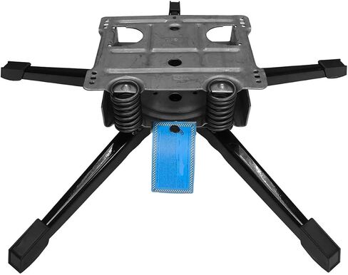 #302SR - 25" - 5 1/4" High - 360° - Recliner Base W/Pitched Rocker Box Swivel Plate - 5 Legs w/Cap - Heavy Duty - 51 Ball Bearings - Factory Warranty Sticker - No Hardware - Made USA - Rated No. 1 in Kuwait