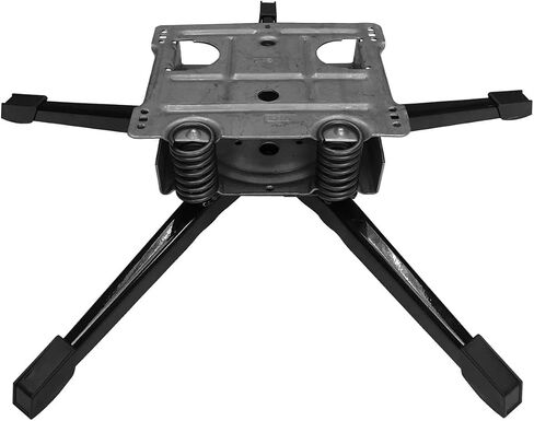 #302SR - 25" - 5 1/4" High - 360° - Recliner Base W/Pitched Rocker Box Swivel Plate - 5 Legs w/Cap - Heavy Duty - 51 Ball Bearings - Factory Warranty Sticker - No Hardware - Made USA - Rated No. 1 in Kuwait